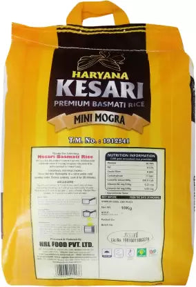 Haryana Kesari Mini Mogra Basmati Rice (Broken Grain) (10 kg) Haryana Kesari Mini Mogra Basmati Rice (Broken Grain) (10 kg)